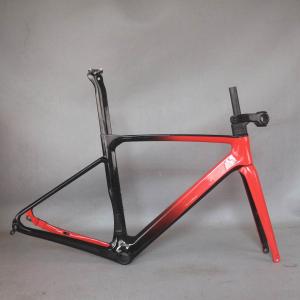 custom paint new disc carbon road frame Bicycle Frameset T1000 New EPS technology disc carbon frame TT-X24